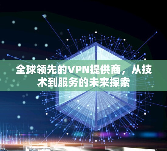 全球领先的VPN提供商,从技术到服务的未来探索