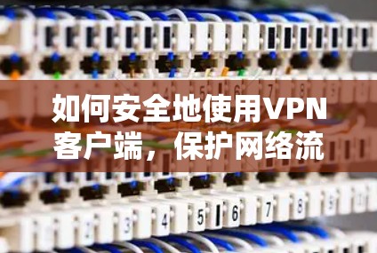 如何安全地使用VPN客户端，保护网络流量的安全性