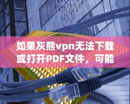 如果灰熊vpn无法下载或打开PDF文件，可能的原因包括