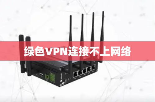 绿色VPN连接不上网络