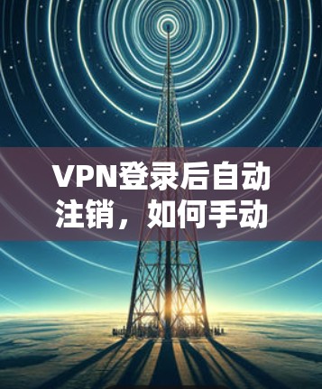 VPN登录后自动注销，如何手动安心注销