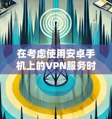 在考虑使用安卓手机上的VPN服务时,以下是一些关键点需要考虑的因素 在考虑使用安卓手机上的VPN服务时,以下是一些关键点需要考虑的因素