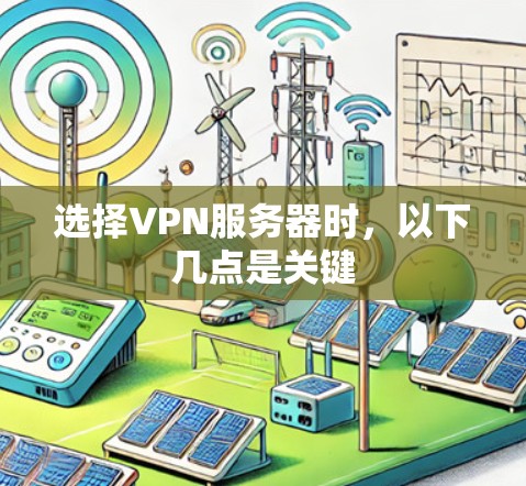 选择VPN服务器时，以下几点是关键