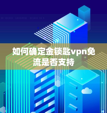 如何确定金锁匙vpn免流是否支持