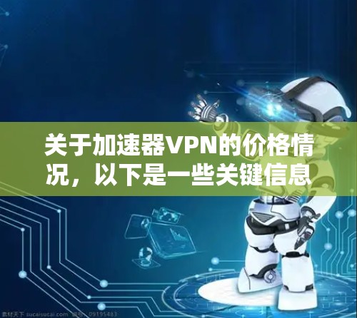 关于加速器VPN的价格情况，以下是一些关键信息和分析