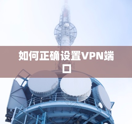如何正确设置VPN端口 如何正确设置VPN端口