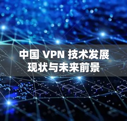 中国 VPN 技术发展现状与未来前景 中国 VPN 技术发展现状与未来前景
