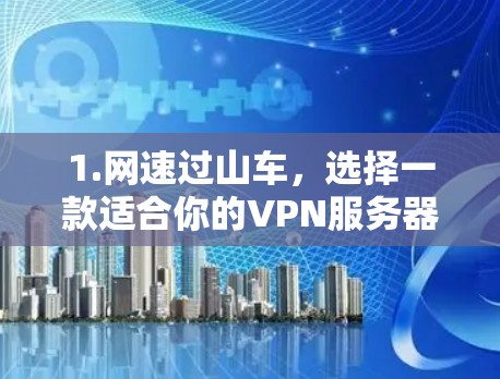 1.网速过山车,选择一款适合你的VPN服务器 1.网速过山车,选择一款适合你的VPN服务器