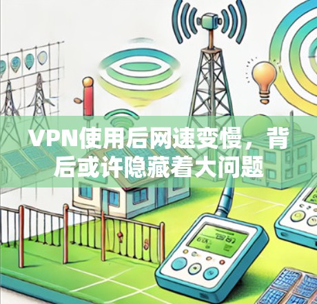 VPN使用后网速变慢,背后或许隐藏着大问题