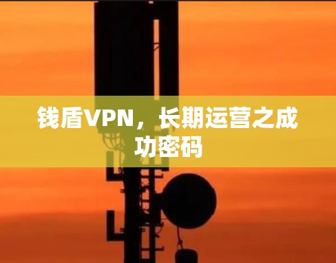 钱盾VPN，长期运营之成功密码
