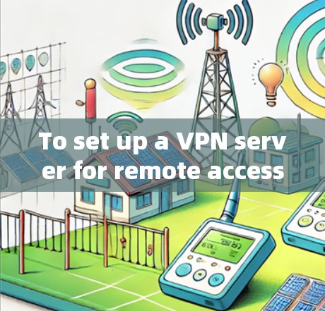 To set up a VPN server for remote access,follow this organized approach: