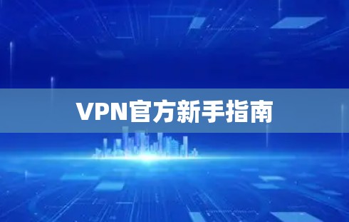 VPN官方新手指南