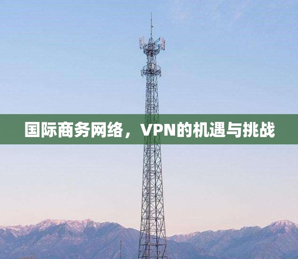 国际商务网络，VPN的机遇与挑战