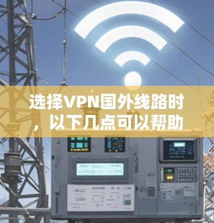 选择VPN国外线路时,以下几点可以帮助你做出明智的选择 选择VPN国外线路时,以下几点可以帮助你做出明智的选择