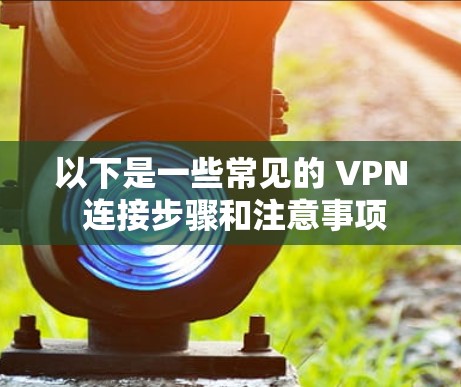 以下是一些常见的 VPN 连接步骤和注意事项