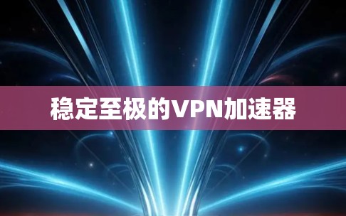 稳定至极的VPN加速器