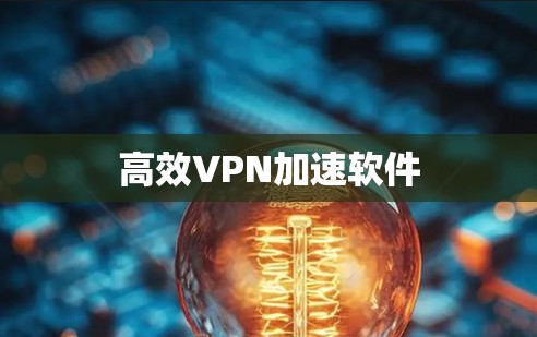 高效VPN加速软件