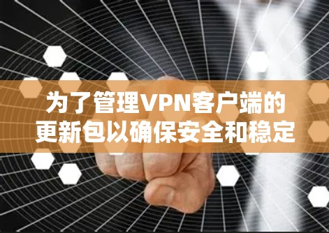 为了管理VPN客户端的更新包以确保安全和稳定，可以按照以下步骤进行