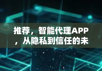 推荐，智能代理APP，从隐私到信任的未来探索