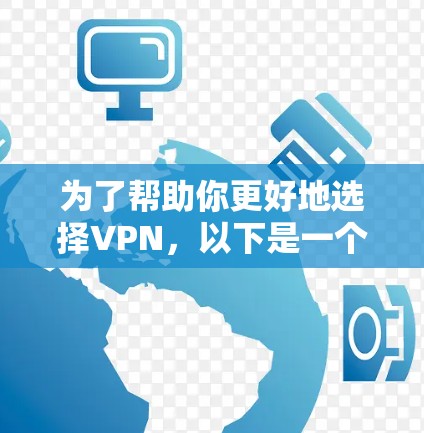 为了帮助你更好地选择VPN，以下是一个详细的步骤指南