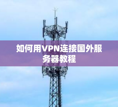 如何用VPN连接国外服务器教程