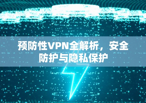 预防性VPN全解析，安全防护与隐私保护