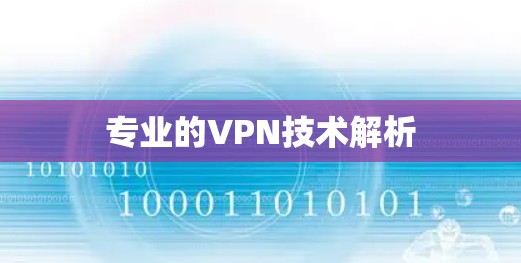 专业的VPN技术解析