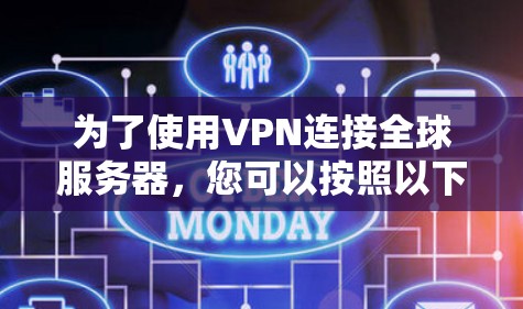 为了使用VPN连接全球服务器,您可以按照以下步骤进行操作
