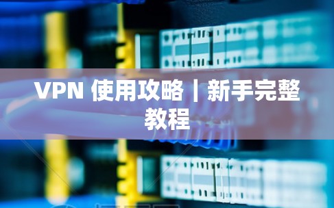 VPN 使用攻略｜新手完整教程