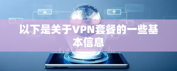 以下是关于VPN套餐的一些基本信息