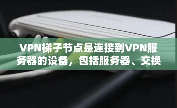 VPN梯子节点是连接到VPN服务器的设备，包括服务器、交换机、路由器等，需支持VPN协议如IPsec和SNMP。以下是对这些设备的详细介绍