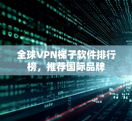 全球VPN梯子软件排行榜,推荐国际品牌 全球VPN梯子软件排行榜,推荐国际品牌