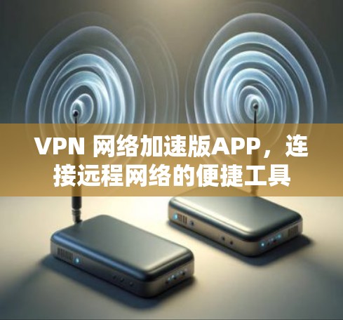 VPN 网络加速版APP，连接远程网络的便捷工具